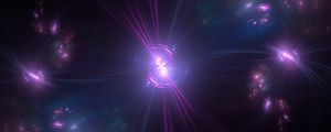 Preview wallpaper fractal, light, rays, bright, abstraction