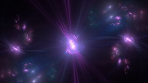 Preview wallpaper fractal, light, rays, bright, abstraction