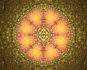 Preview wallpaper fractal, light, shapes, pattern