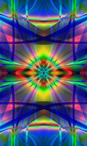 Preview wallpaper fractal, lines, abstraction, colorful