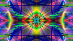Preview wallpaper fractal, lines, abstraction, colorful