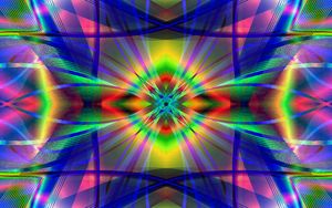 Preview wallpaper fractal, lines, abstraction, colorful