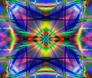 Preview wallpaper fractal, lines, abstraction, colorful