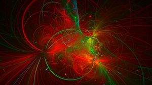 Preview wallpaper fractal, lines, glare, colorful, abstraction