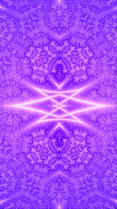 Preview wallpaper fractal, lines, glow, abstraction, purple