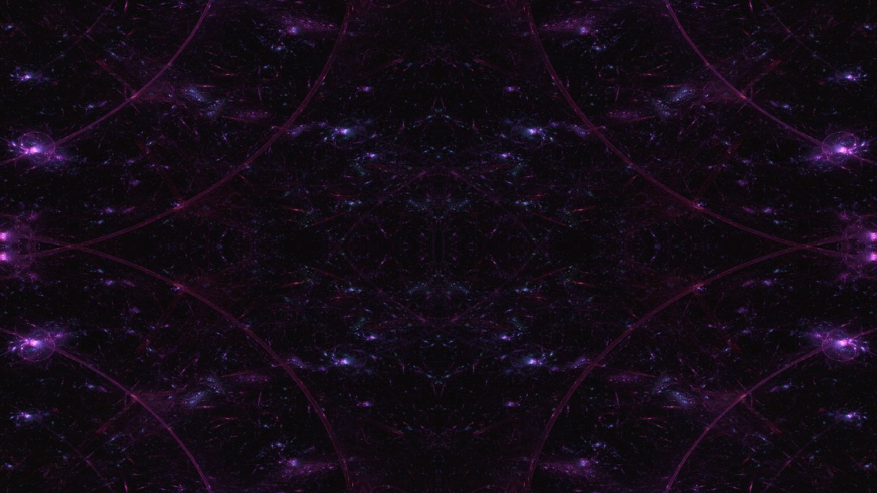 Wallpaper fractal, lines, glow, background, purple