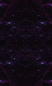 Preview wallpaper fractal, lines, glow, background, purple