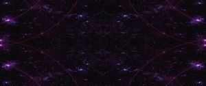 Preview wallpaper fractal, lines, glow, background, purple