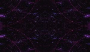 Preview wallpaper fractal, lines, glow, background, purple