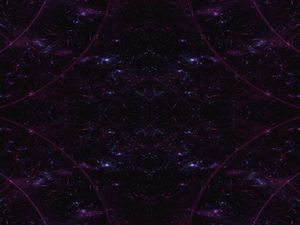 Preview wallpaper fractal, lines, glow, background, purple
