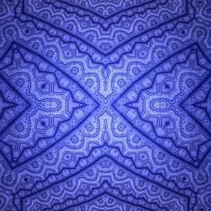 Preview wallpaper fractal, lines, pattern, blue, abstraction