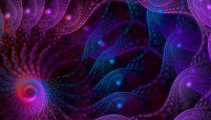 Preview wallpaper fractal, lines, tangled, winding, abstraction