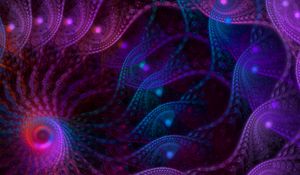 Preview wallpaper fractal, lines, tangled, winding, abstraction