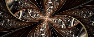 Preview wallpaper fractal, lines, twisted, winding, abstraction