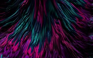 Preview wallpaper fractal, liquid, wavy, purple, abstraction