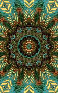 Preview wallpaper fractal, mandala, kaleidoscope, abstraction