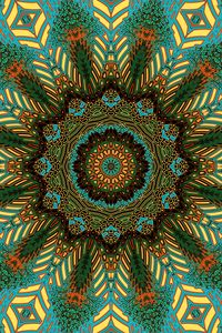 Preview wallpaper fractal, mandala, kaleidoscope, abstraction