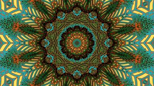 Preview wallpaper fractal, mandala, kaleidoscope, abstraction