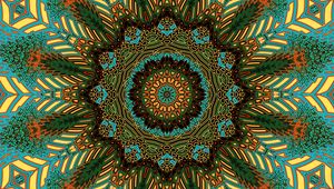 Preview wallpaper fractal, mandala, kaleidoscope, abstraction