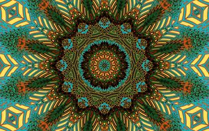 Preview wallpaper fractal, mandala, kaleidoscope, abstraction