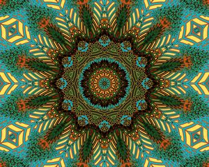 Preview wallpaper fractal, mandala, kaleidoscope, abstraction