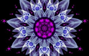 Preview wallpaper fractal, mandala, pattern, symmetry, abstraction