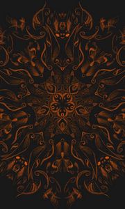 Preview wallpaper fractal, mandala, pattern, abstraction, art