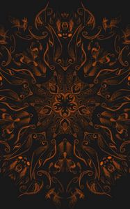 Preview wallpaper fractal, mandala, pattern, abstraction, art