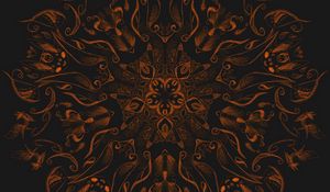 Preview wallpaper fractal, mandala, pattern, abstraction, art