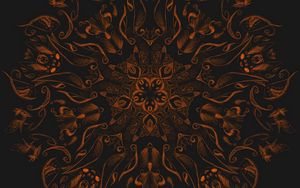 Preview wallpaper fractal, mandala, pattern, abstraction, art