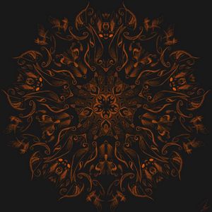 Preview wallpaper fractal, mandala, pattern, abstraction, art