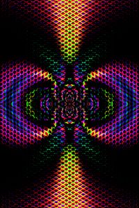 Preview wallpaper fractal, mesh, gradient, colorful, abstraction