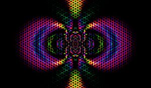 Preview wallpaper fractal, mesh, gradient, colorful, abstraction