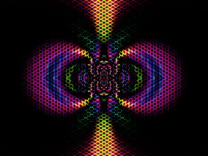 Preview wallpaper fractal, mesh, gradient, colorful, abstraction