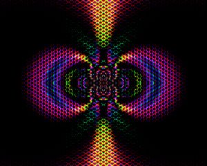 Preview wallpaper fractal, mesh, gradient, colorful, abstraction
