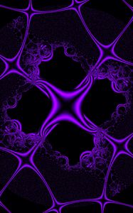 Preview wallpaper fractal, mesh, violet, patterns