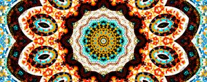 Preview wallpaper fractal, mosaic, pattern, abstraction, colorful