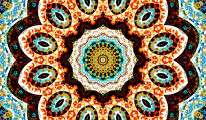 Preview wallpaper fractal, mosaic, pattern, abstraction, colorful