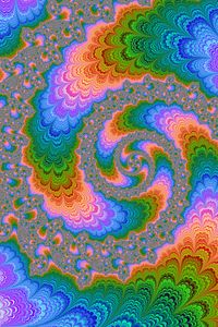 Preview wallpaper fractal, multicolored, rotation, patterns