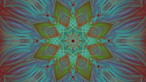Preview wallpaper fractal, pattern, abstraction, background, colorful