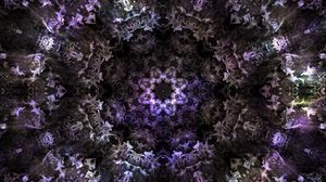 Preview wallpaper fractal, pattern, abstraction, tangled, symmetrical
