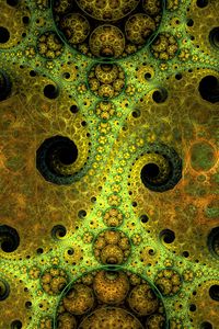 Preview wallpaper fractal, pattern, abstraction, swirling, tangled