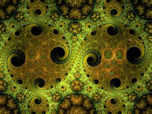 Preview wallpaper fractal, pattern, abstraction, swirling, tangled