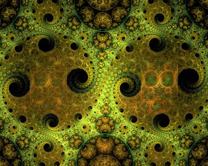 Preview wallpaper fractal, pattern, abstraction, swirling, tangled