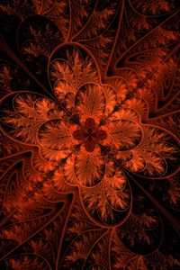 Preview wallpaper fractal, pattern, abstraction, symmetry, tangled