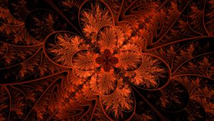 Preview wallpaper fractal, pattern, abstraction, symmetry, tangled