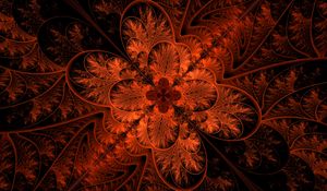 Preview wallpaper fractal, pattern, abstraction, symmetry, tangled