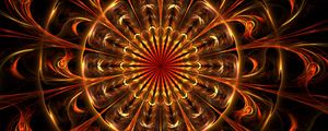 Preview wallpaper fractal, pattern, abstraction, tangled, symmetry