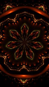 Preview wallpaper fractal, pattern, abstraction, dark