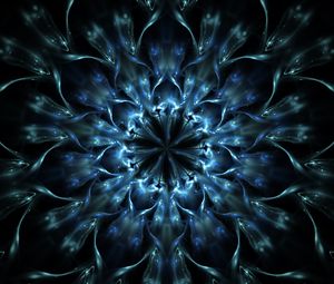 Preview wallpaper fractal, pattern, abstraction, glow